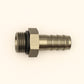DeatschWerks 8AN ORB Male To 1/2in. Male Triple Barb Fitting (Incl. O-Ring) - 6-02-0506