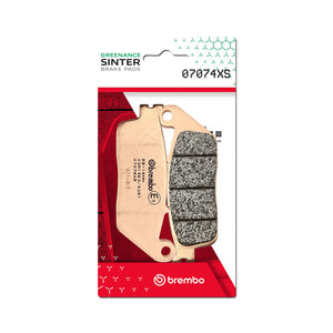 Brembo OE 12-15 BMW C Sport 600cc/12-21 BMW C GT 650cc Sinter Brake Pad - Front - 07074XS