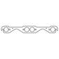 Cometic Chevrolet Gen-1 Small Block V8 .030in MLS Exhaust Manifold Gasket Set - 1.500in Round Port - C5891-030