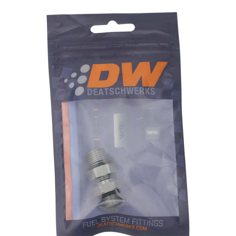 DeatschWerks 6AN ORB Male to 6AN ORB Male Swivel Adapter - Anodized DW Titanium - 6-02-0423