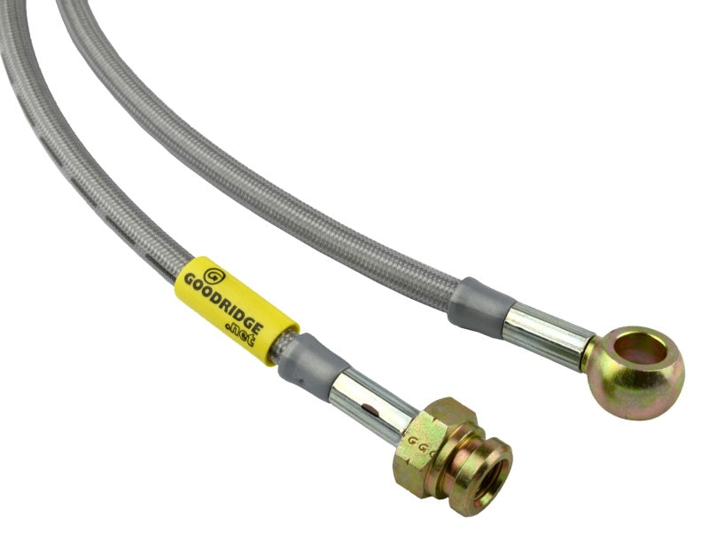 Goodridge 06-13 Chevrolet Corvette Z06/ZR1/Grand Sport Stainless Steel Brake Line Kit - 12291