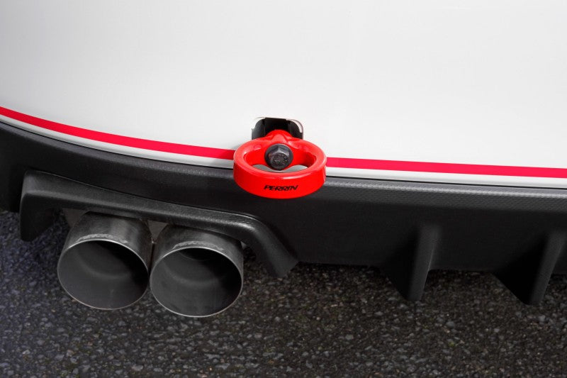 PERRIN 15-21 Subaru WRX/STI Tow Hook Kit (Rear) - Red - PSP-BDY-252RD