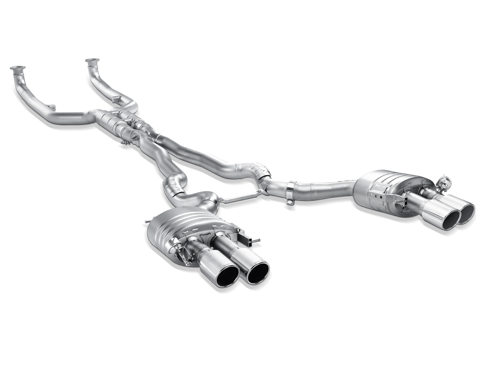 Akrapovic Evolution Line (Titanium) - BMW M6 Gran Coupe (F06) 2018+ - ME-BM/T/6H - Revzone