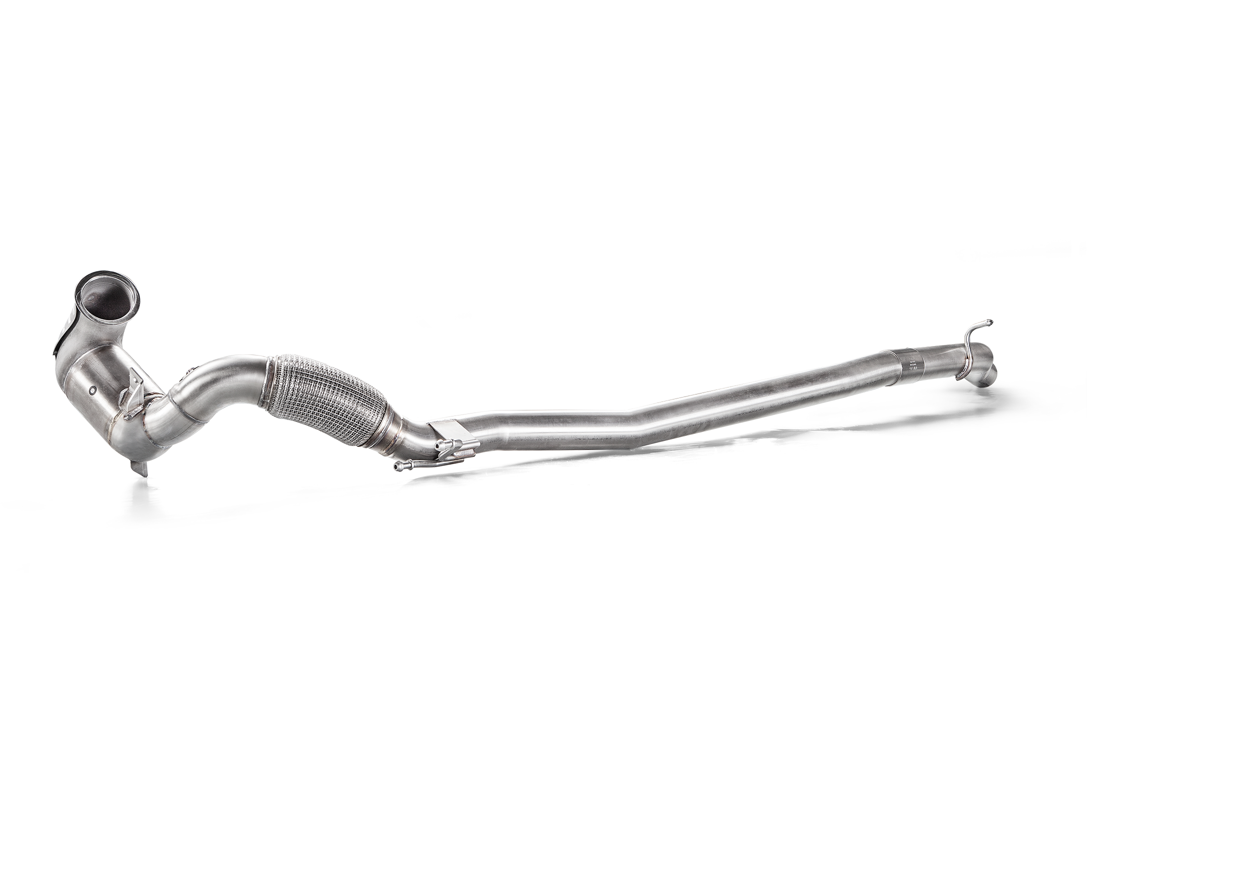 Akrapovic Downpipe / Link pipe (SS) - Audi S3 (8V) 2019-2020 - DP-VW/SS/3/H - Revzone