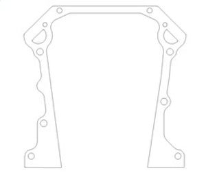 Cometic 65-91 Dodge V8 5.2L R-3 W-2 Timing Cover Gasket Set 0.018in AFM - C5576-018