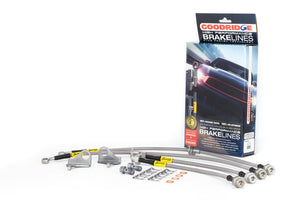 Goodridge 09-14 Honda Fit (Non-EV Models) Stainless Steel Brake Line Kit - 20114