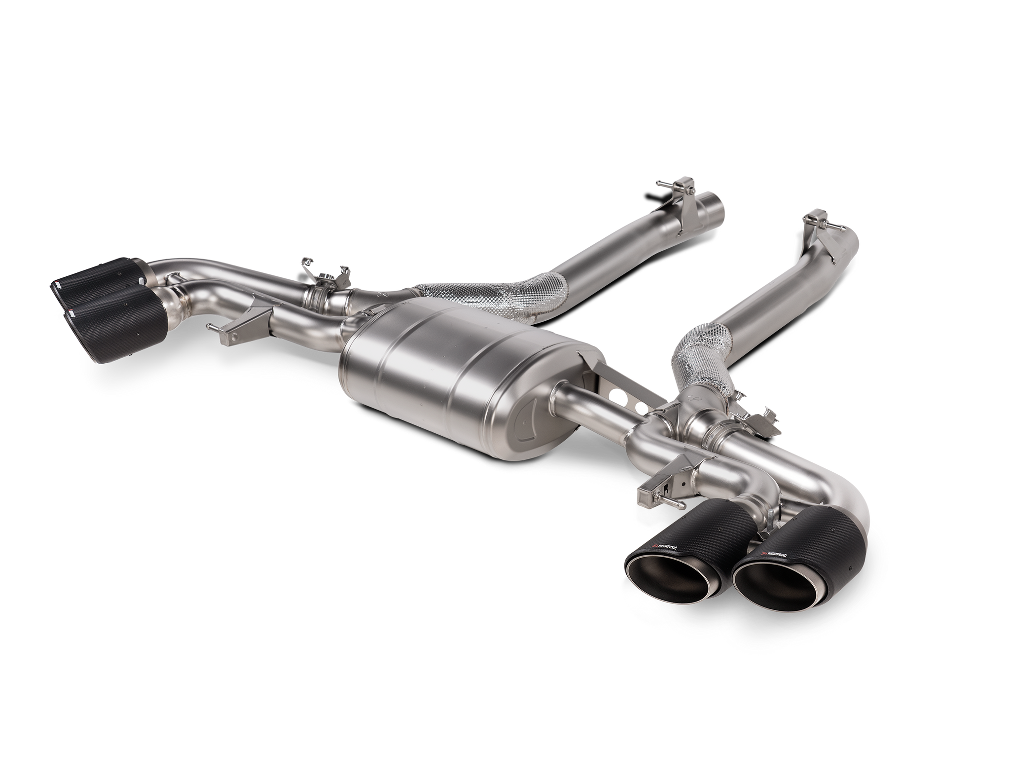 Akrapovic Slip-On Line (Titanium) - BMW X5 M / X5 M Competition (F95) 2026+ - S-BM/T/35H - Revzone