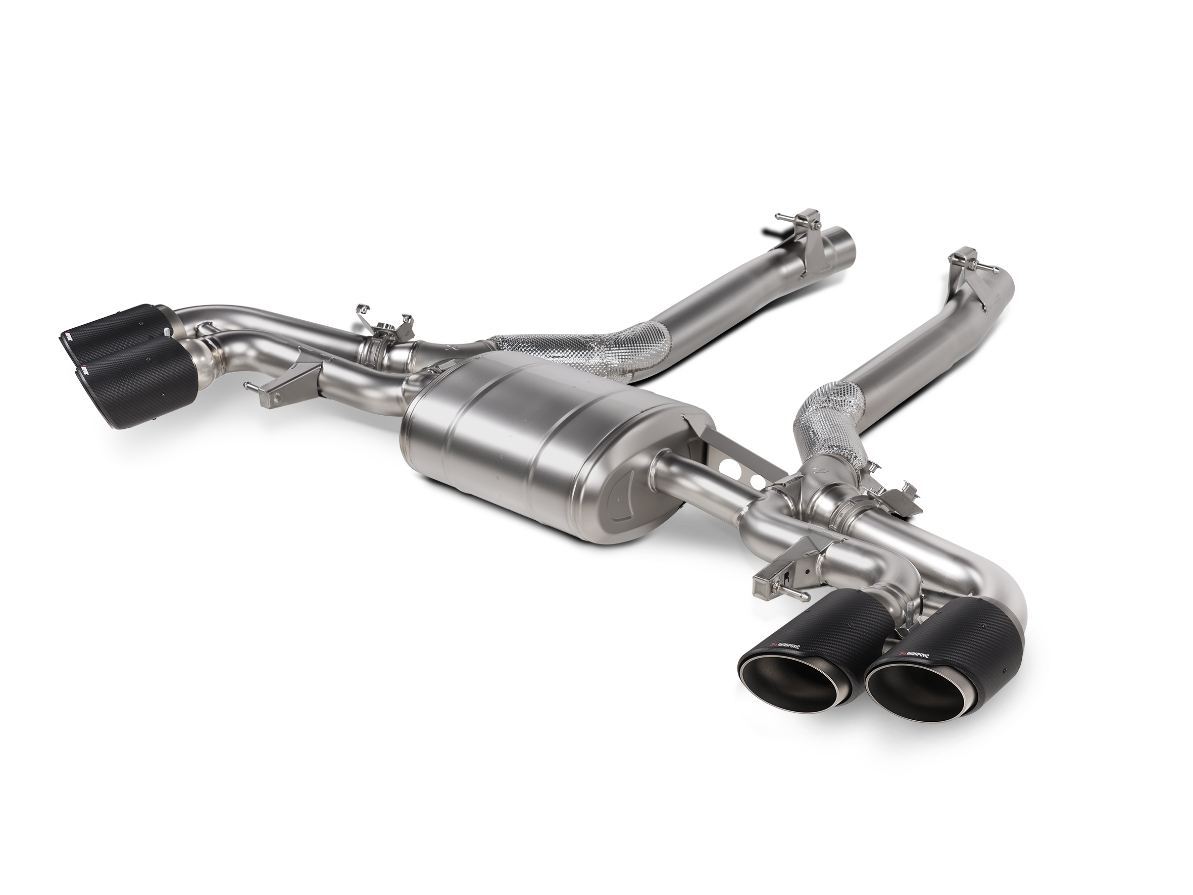 Akrapovic Slip-On Line (Titanium) - BMW X5 M / X5 M Competition (F95) 2026+ - S-BM/T/35H - Revzone