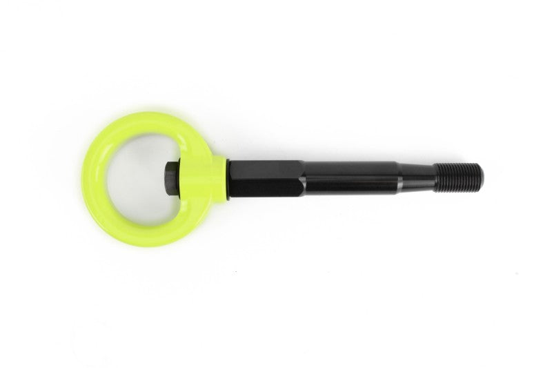 PERRIN 15-17 Subaru WRX & STI / 13-17 Crosstrek / 12-16 Impreza Tow Hook Kit (Front) - Neon Yellow - PSP-BDY-232NY