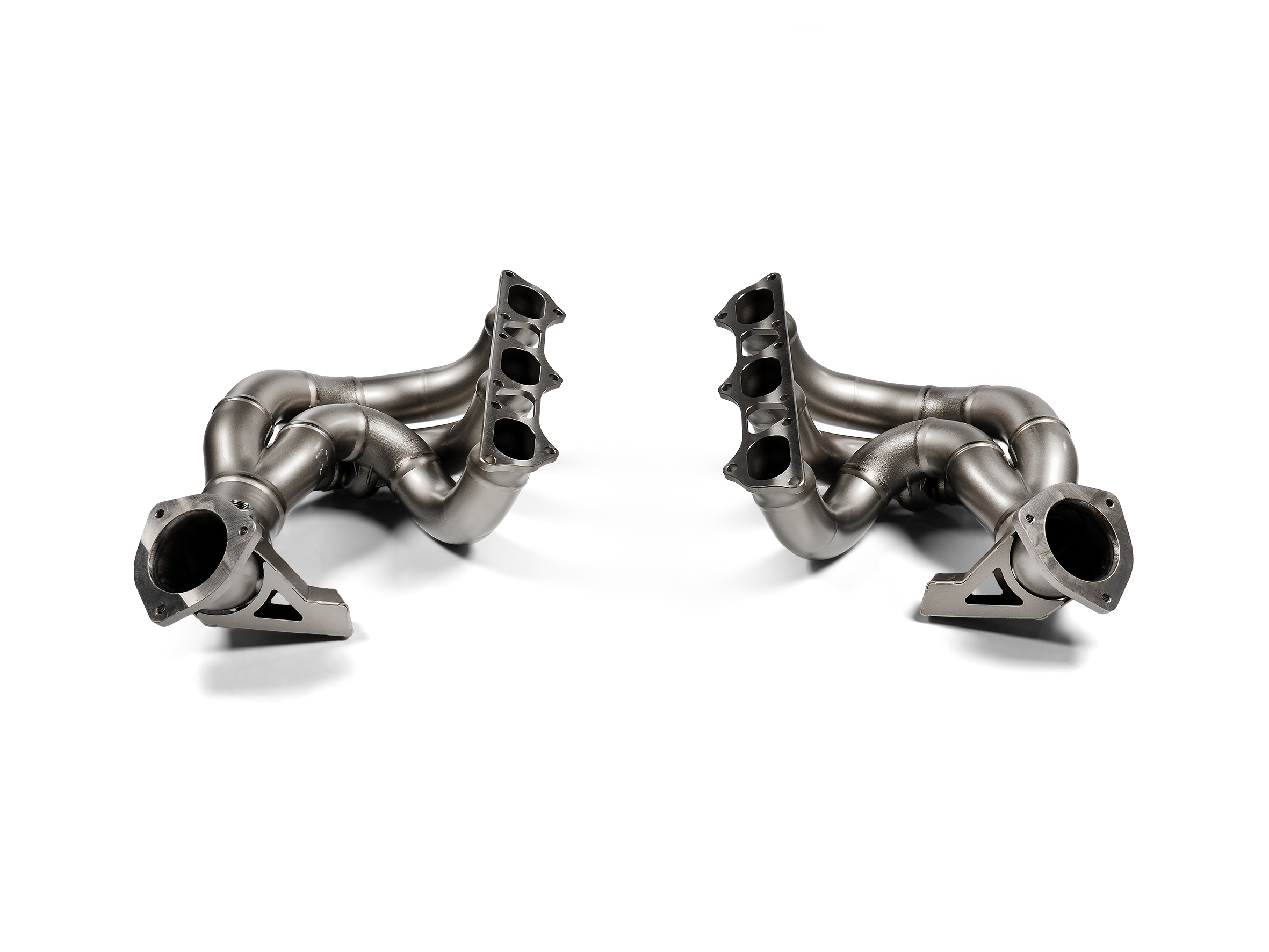 Akrapovic Evolution Header Set (Titanium) - Porsche 718 Cayman GT4 RS / Spyder RS 2026+ - E-PO/T/8 - Revzone