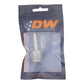 DeatschWerks 8AN Female Flare Swivel to 3/8in Male EFI Quick Disconnect - Anodized DW Titanium - 6-02-0133