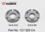 Cusco 20-23 Toyota GR Yaris 1.6L AWD Reinforced Transmission Clutch Sync. Hub Set (2 pcs.) - 1C7 028 CA