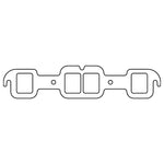 Cometic Oldsmobile 400/425/455 .094in HTG Exhaust Gasket Set - 1.920in x 1.550in Rectangular Ports - C15330HTG