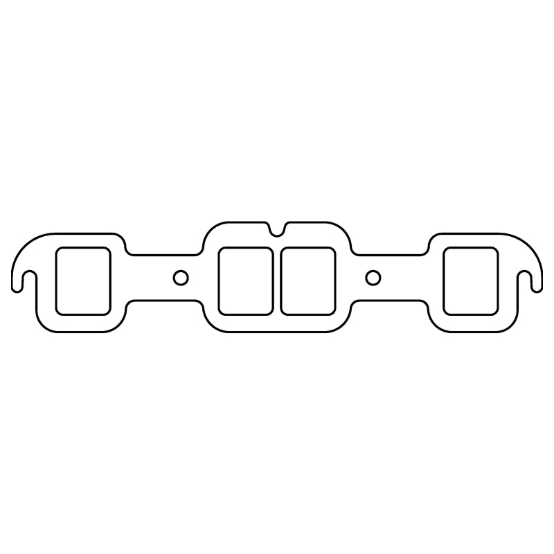 Cometic Oldsmobile 400/425/455 .094in HTG Exhaust Gasket Set - 1.920in x 1.550in Rectangular Ports - C15330HTG