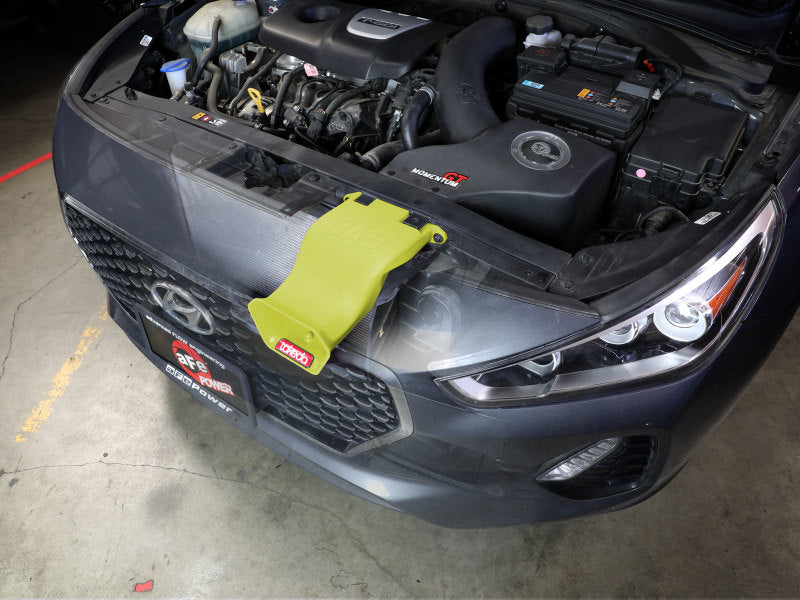 aFe 18-20 Hyundai Elantra GT L4-1.6L (t) Takeda Momentum Dynamic Air Scoop - Neon Green - 56-70005SE