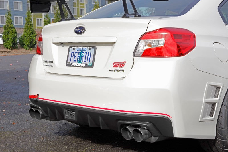 PERRIN 15-21 Subaru WRX/STI Tow Hook Kit (Rear) - Red - PSP-BDY-252RD