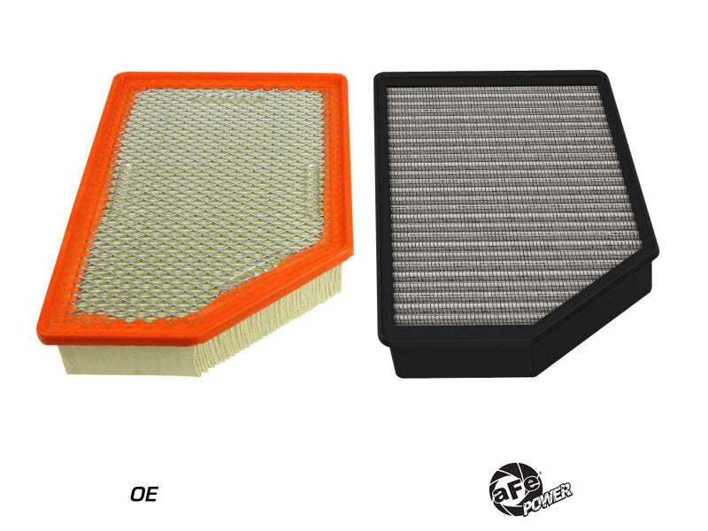 aFe Magnum FLOW Pro Dry S Air Filter 20-21 GM Diesel Trucks V8-6.6L (td) L5P - 31-10325