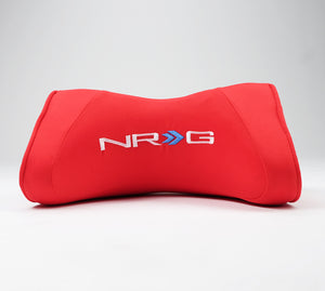 NRG Memory Foam Neck Pillow For Any Seats- Red - SA-001RD