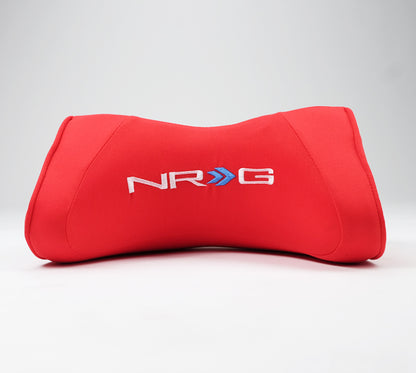 NRG Memory Foam Neck Pillow For Any Seats- Red - SA-001RD