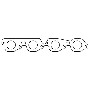 Cometic Chevrolet Mark-IV GM Gen-V/VI Big Block V8 .043in Copper Exhaust Manifold Gasket Set - C5896C