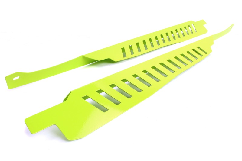 PERRIN 08-14 Subaru WRX/STI / 08-11 Impreza Fender Shroud Set - Neon Yellow - PSP-ENG-549NY