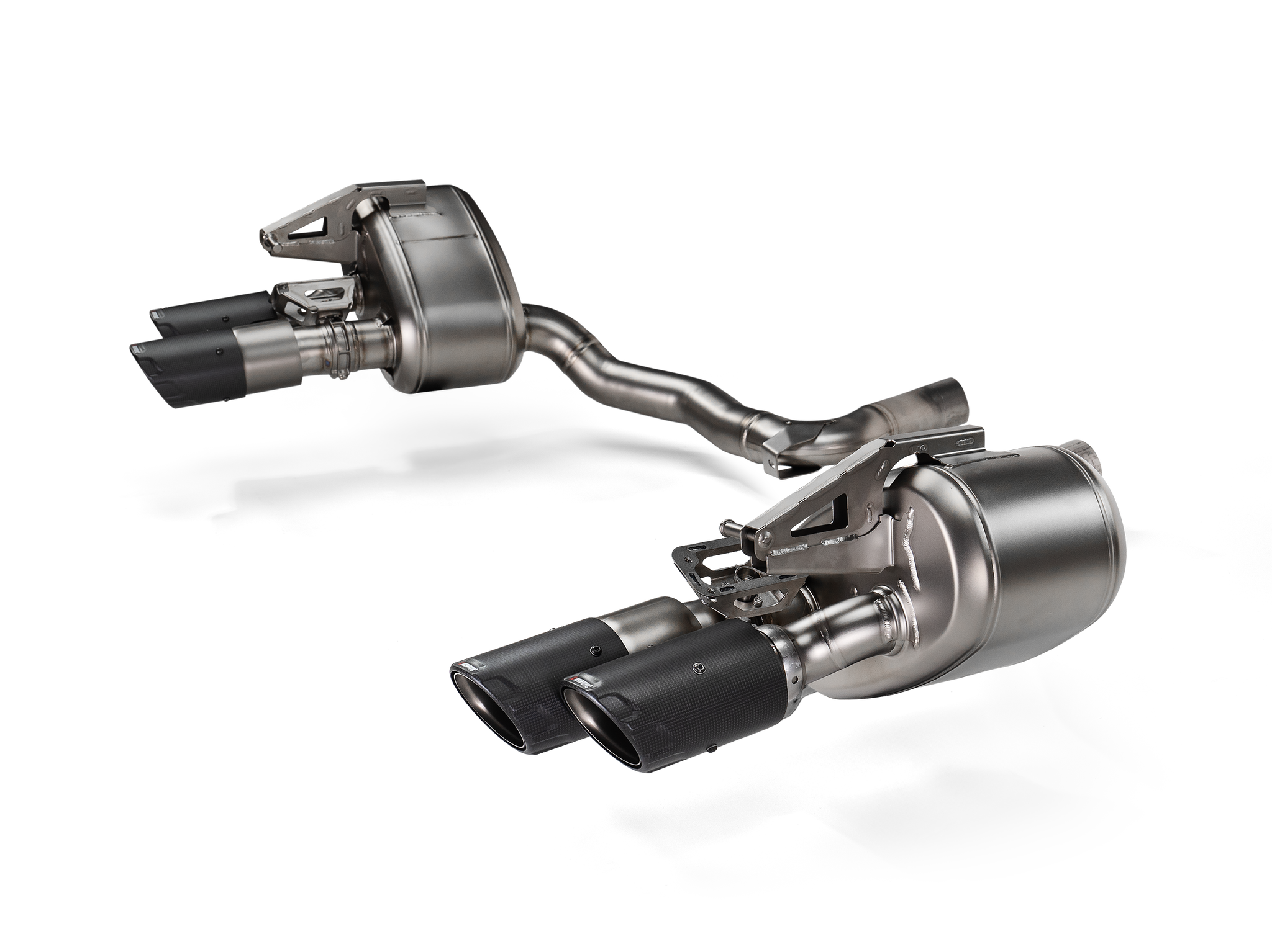 Akrapovic Slip-On Line (Titanium) - Porsche Panamera / 4 / 4 E-Hybrid / 4S E-Hybrid / GTS / Turbo E-Hybrid / Turbo S E-Hybrid (976) 2026+ - S-PO/T/5H - Revzone