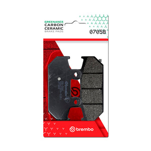 Brembo OE Suzuki An Burgman Carbon Ceramic Brake Pad - Rear - 07058