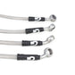 Goodridge 09-12 Cadillac CTS-V (All CTS-V w/ Brembo Brakes) Stainless Steel Brake Line Kit - 12238