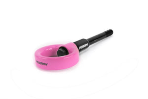 PERRIN 02-07 Subaru WRX/STI Tow Hook Kit (Front) - Hyper Pink - PSP-BDY-230HP