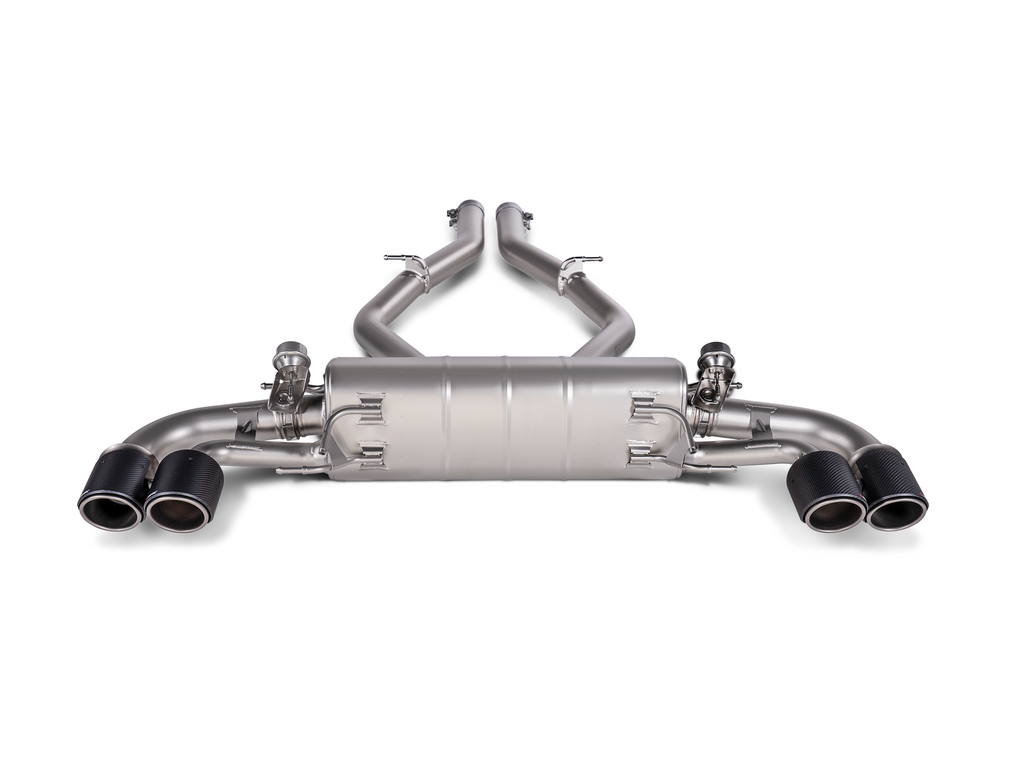 Akrapovic Slip-On Line (Titanium) - Alfa Romeo Giulia Quadrifoglio 2020+ - S-AR/TI/7H - Revzone