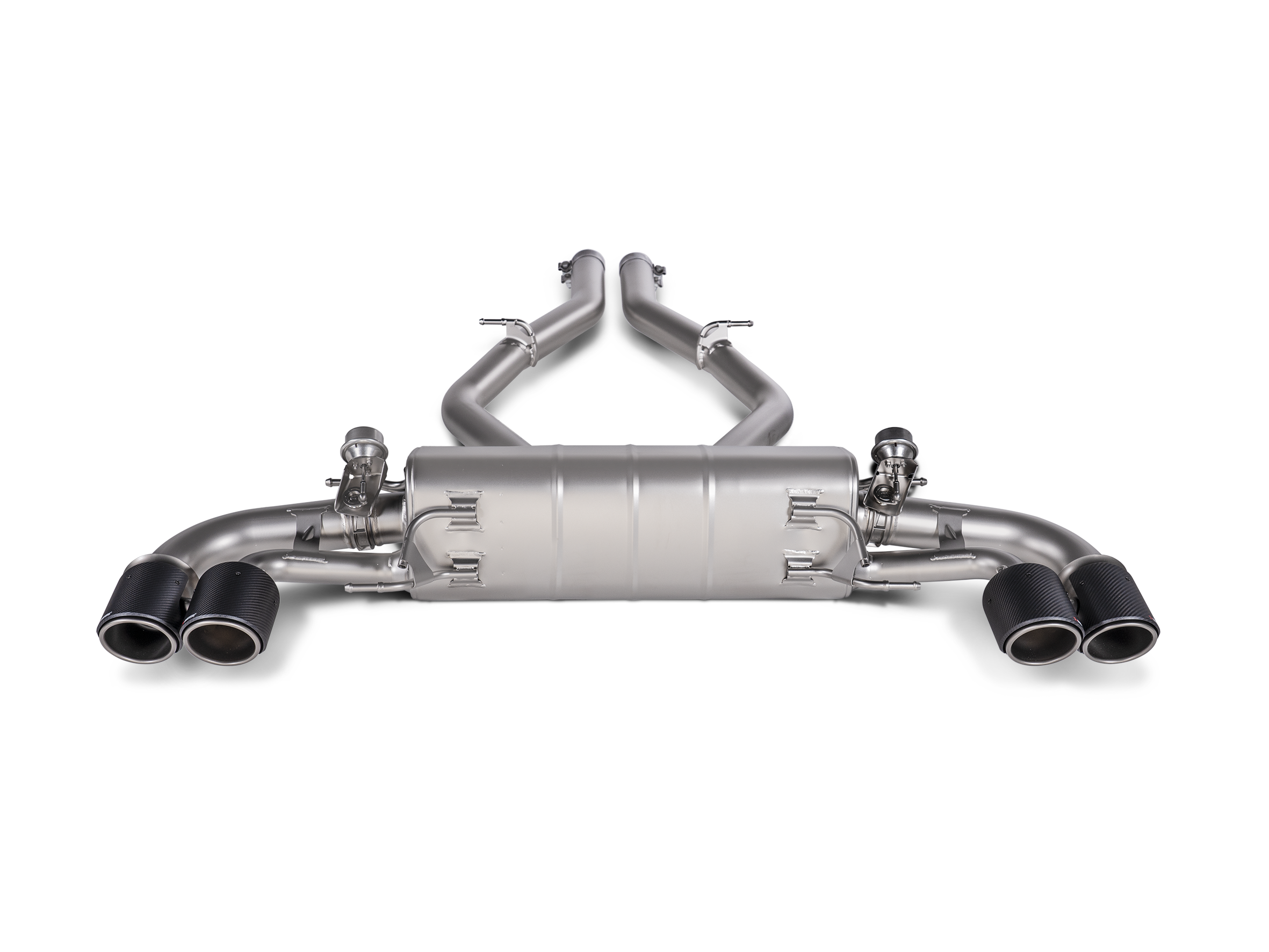 Akrapovic Slip-On Line (Titanium) - Alfa Romeo Giulia Quadrifoglio 2020+ - S-AR/TI/7H - Revzone