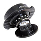 NRG Quick Release Kit Gen 2.5 - Black / Black Ring w/Finger Grooves - SRK-250BK