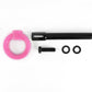 PERRIN 08-14 Subaru WRX & STI / 08-11 Impreza / 05-09 Legacy Tow Hook Kit (Front) - Hyper Pink - PSP-BDY-231HP