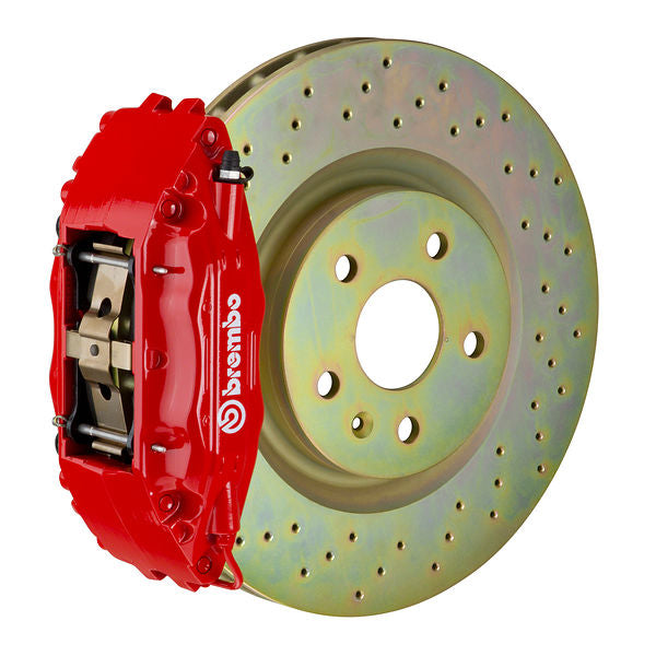 Brembo GT Big Brake Kit Front 4-Piston 326x30 - Scion FR-S ZN6 ZC6 12+ - GT Red Drilled - Revzone