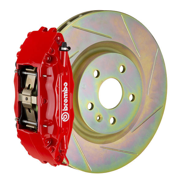 Brembo GT Big Brake Kit Front 4-Piston 326x30 - Scion FR-S ZN6 ZC6 12+ - GT Red Slotted Type 1 - Revzone