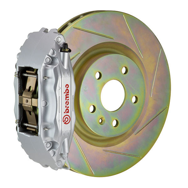 Brembo GT Big Brake Kit Front 4-Piston 326x30 - Scion FR-S ZN6 ZC6 12+ - GT Silver Slotted Type 1 - Revzone