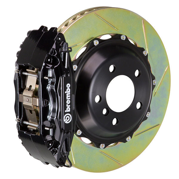 Brembo GT Big Brake Kit Front 4-Piston 355x32 - Porsche 930 78-79 - GT Black Slotted Type 1 - Revzone