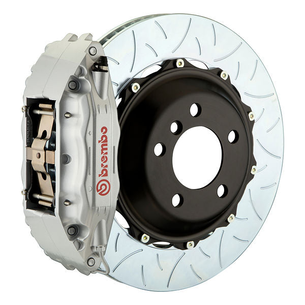 Brembo GT Big Brake Kit Front 4-Piston 355x32 - Porsche 930 78-79 - GT Silver Slotted Type 3 - Revzone