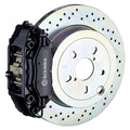 Brembo GT Big Brake Kit Rear 4-Piston 309x28 - Porsche 911S, SC, Carrera 66-89 - GT Black Drilled - Revzone