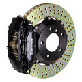 Brembo GT Big Brake Kit Front 4-Piston 320x28 - MINI Mini, Mini Cooper, Mini Cooper S Hatchback R50 R53 02-08 - GT Black Drilled - Revzone
