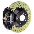 Brembo GT Big Brake Kit Rear 4-Piston 328x28 - Mercedes-Benz C-Class W204 C204 08-17 - GT Black Drilled - Revzone