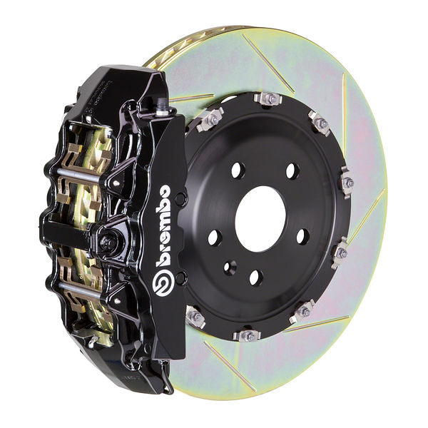 Brembo GT Big Brake Kit Front 8-Piston 380x34 - Mercedes-Benz G500 02-18 - GT Black Slotted Type 1 - Revzone