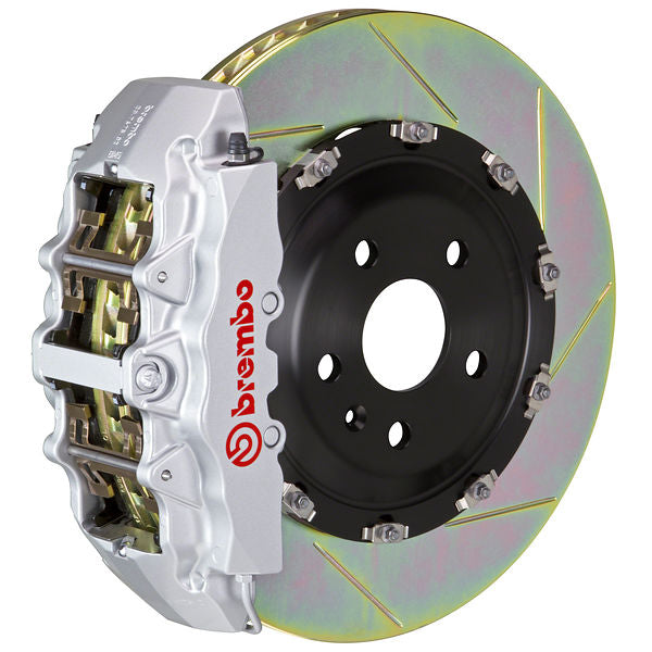 Brembo GT Big Brake Kit Front 8-Piston 365x34 - Mercedes-Benz G500 02-18 - GT Silver Slotted Type 1 - Revzone