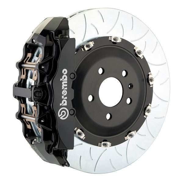 Brembo GT Big Brake Kit Front 8-Piston 380x34 - Mercedes-Benz GLK 09-15 - GT Black Slotted Type 3 - Revzone