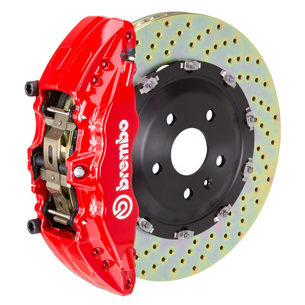 Brembo GT Big Brake Kit Front 6-Piston 380x34 - Toyota Land Cruiser J250 24+ - GT Red Drilled - Revzone