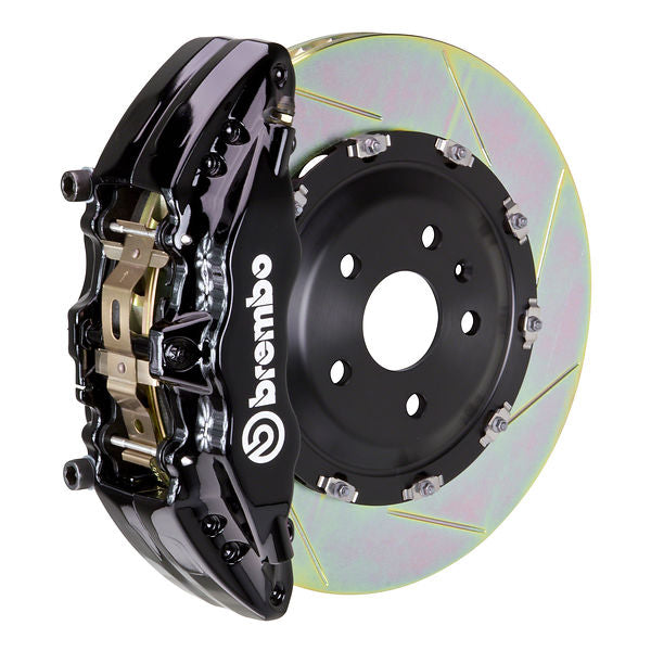 Brembo GT Big Brake Kit Front 6-Piston 380x34 - Toyota Tundra XK50 07-16 - GT Black Slotted Type 1 - Revzone