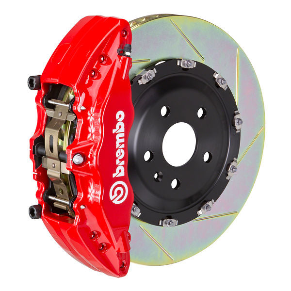 Brembo GT Big Brake Kit Front 6-Piston 380x34 - Toyota Tundra XK50 07-16 - GT Red Slotted Type 1 - Revzone
