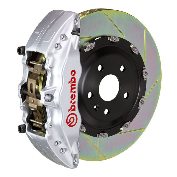 Brembo GT Big Brake Kit Front 6-Piston 380x34 - Toyota Tundra XK50 07-16 - GT Silver Slotted Type 1 - Revzone