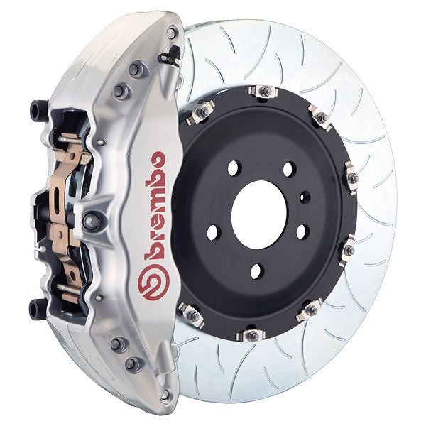 Brembo GT Big Brake Kit Front 6-Piston 380x34 - Toyota Tundra XK50 07-16 - GT Silver Slotted Type 3 - Revzone