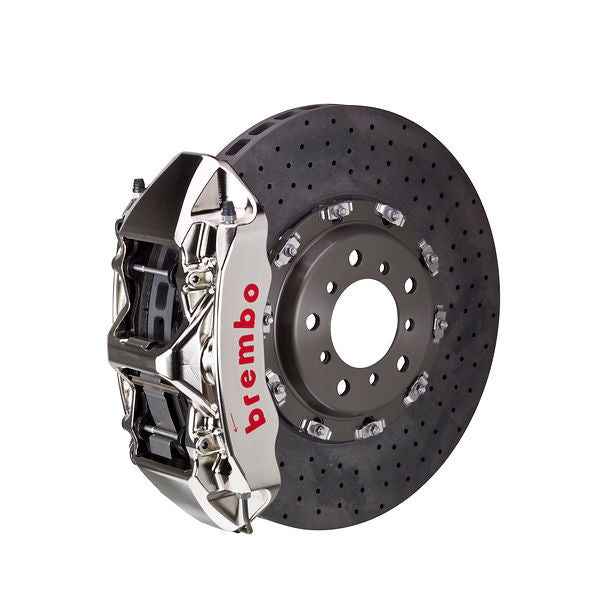 Brembo GT Big Brake Kit Front 6-Piston 411x34 - Mercedes-Benz GL350, GL450, GL550 X166 W166 12-19 - GT-R Slotted Type 1 - Revzone